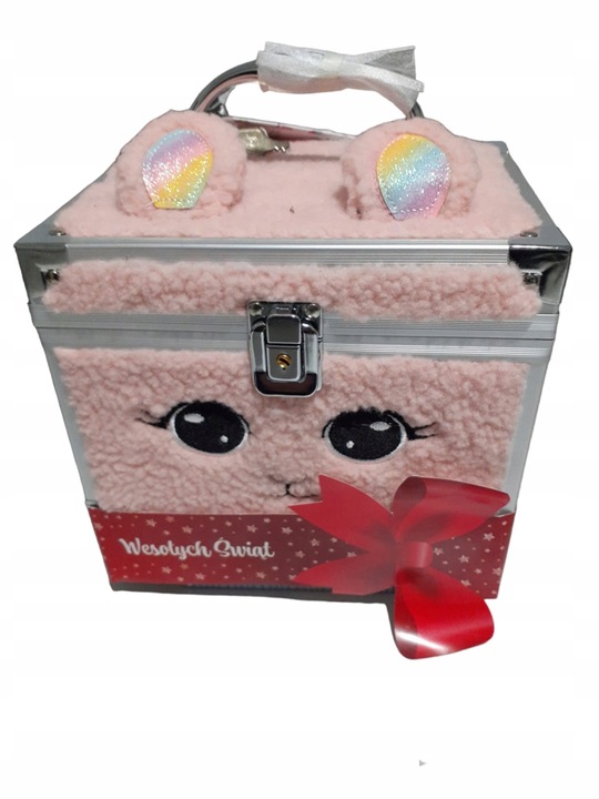 Kosmetyczka walizka dziecięca z produktami do makijażu I Love My Style 32