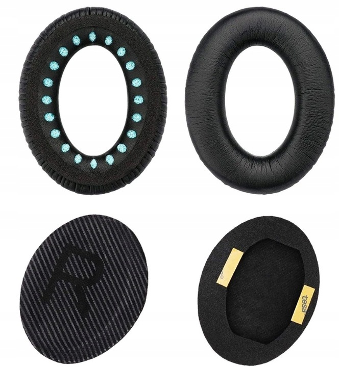 NAUSZNIKI PADY GĄBKI PODUSZKI DO BOSE QC45 QC35 I II QC25 QC15 QC2 AE2 TESA