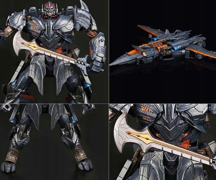 ZABAWKA ODRZUTOWIEC-ROBOT 2w1 19cm Dowódca ciemność