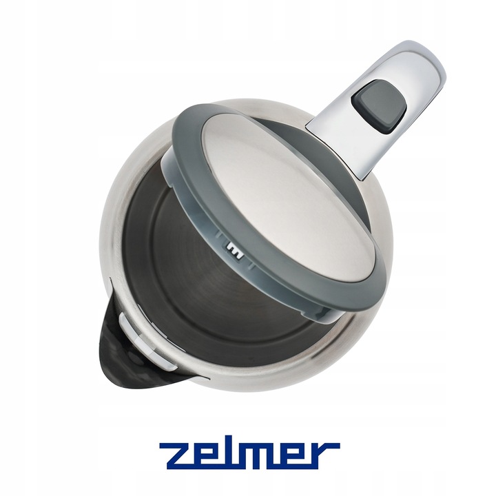 Czajnik elektryczny Zelmer ZCK7930 2200 W 1,7 l srebrny/szary