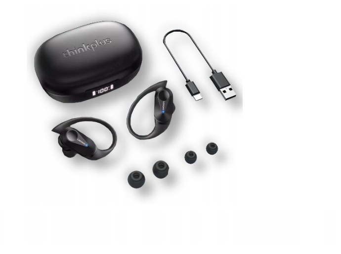 Słuchawki Bezprzewodowe LENOVO LP75 Bluetooth DOUSZNE Powerbank Wodoodporne