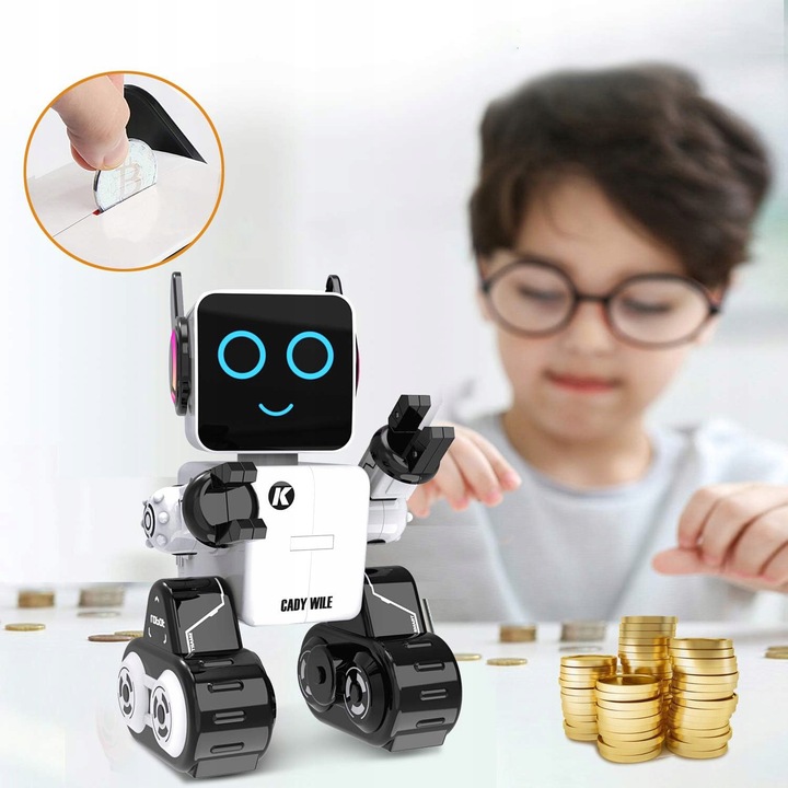INTELIGENTNY ROBOT ZABAWKOWY DLA DZIECI Z PROGRAMOWALNYM DŹWIĘKIEM
