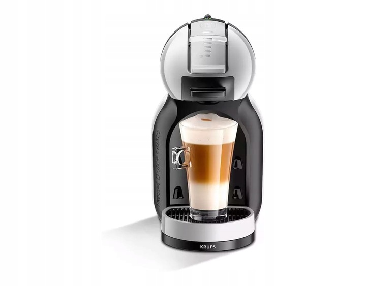 Ekspres kapsułkowy Krups KP123B Dolce Gusto Mini Me 15 bar srebrny | 1500 W