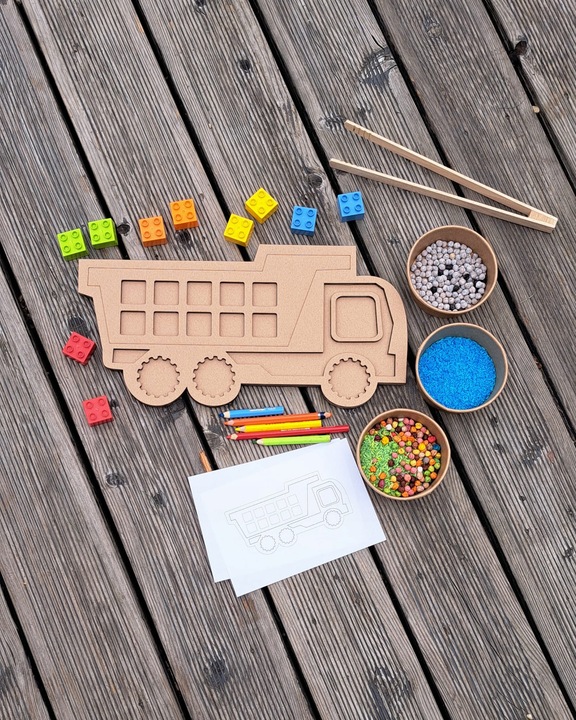 Sensokarton Wywrotka Klockowa