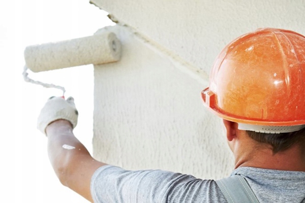 Farba Elewacyjna Fasadowa Polimerowo Silikonowa Goldmurit Biała RAL9016 10l