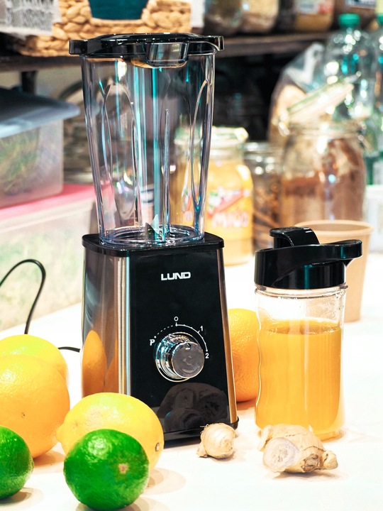 BLENDER KIELICHOWY DO KOKTAJLI SMOOTHIE + BUTELKI