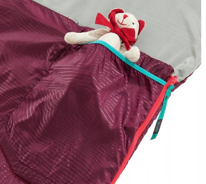 Śpiwór turystyczny dla dzieci Quechua MH 100 10°C