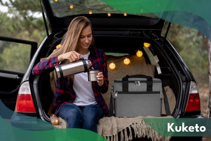 TORBA TERMICZNA LODÓWKA TURYSTYCZNA NA LUNCH JEDZENIE PLAŻOWA PODRÓŻNA 20L