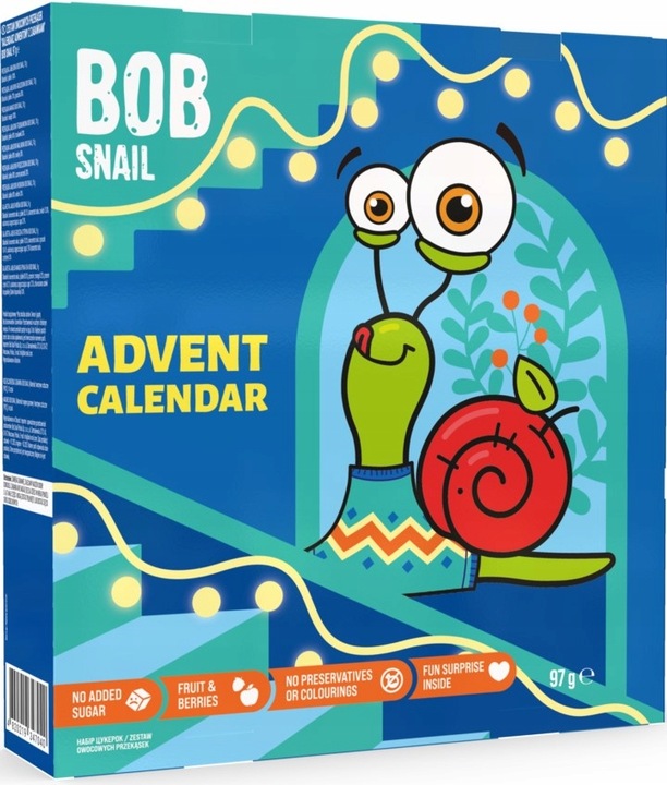 Mikołaj + Kalendarz Adwentowy Bob Snail 97g
