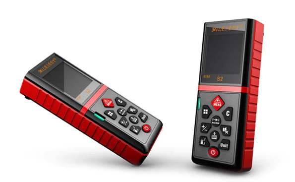 DALMIERZ LASEROWY PROFESJONALNY CYFROWY MIERNIK ODLEGŁOŚCI 60 METRÓW S2 LCD