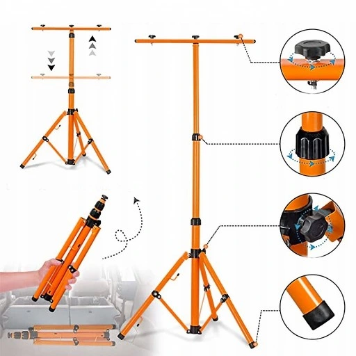 HALOGEN LED 2x 100W STATYW roboczy do naświetlacz PREMIUM