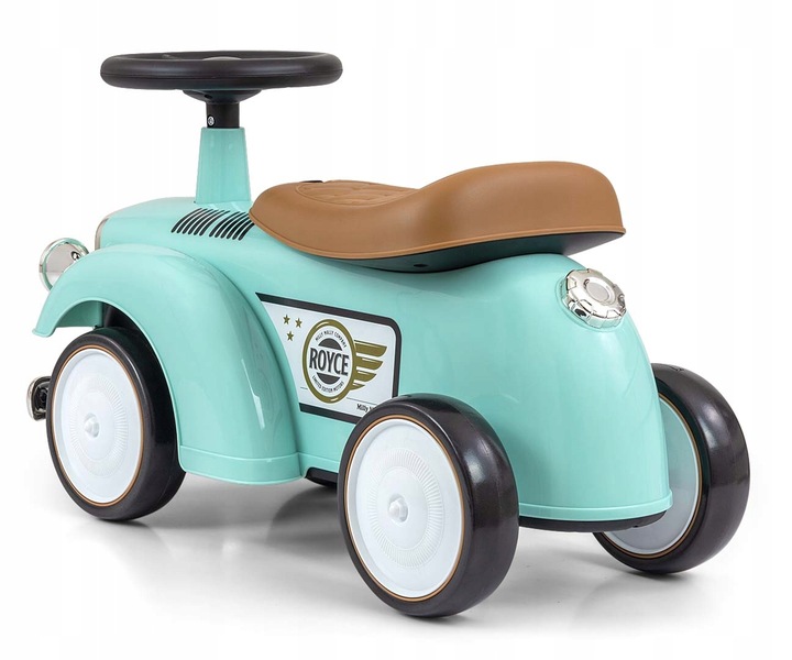 Milly Mally Pojazd Royce Miętowy Pchacz Retro Samochód Klasyczne Autko