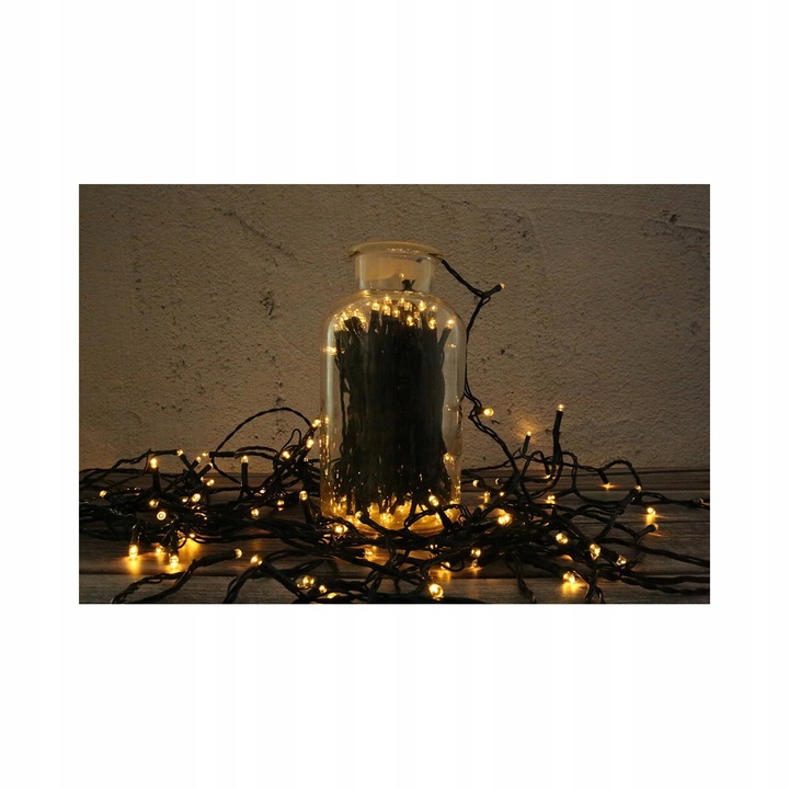 LAMPKI CHOINKOWE 400 LED ZEWNĘTRZNE CIEPŁY BIAŁY