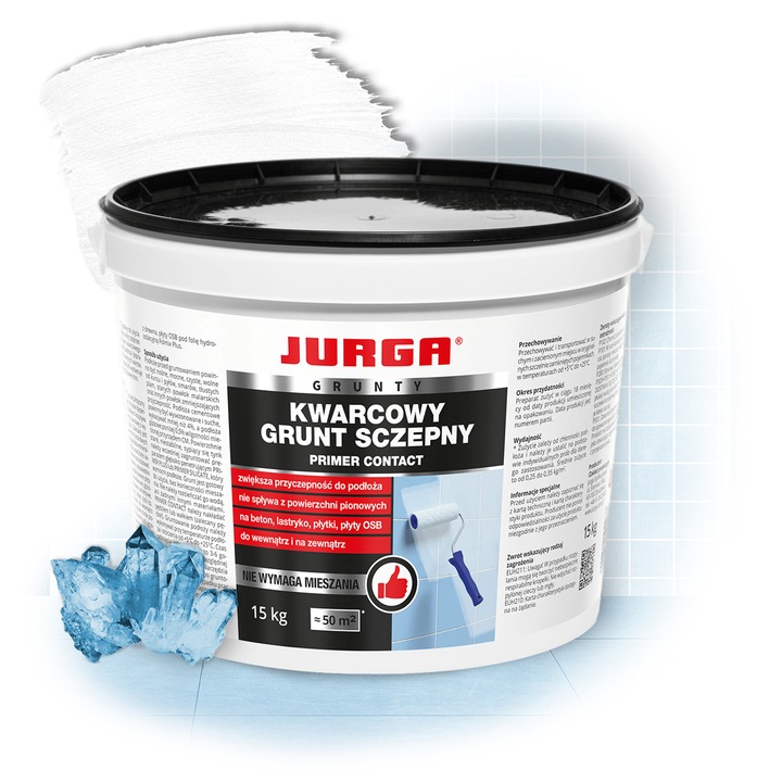 JURGA PRIMER CONTACT KWARCOWY GRUNT SZCZEPNY 15 KG