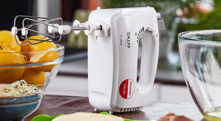 Mikser ręczny SMAPP 451.4 580 W biały + GRATIS