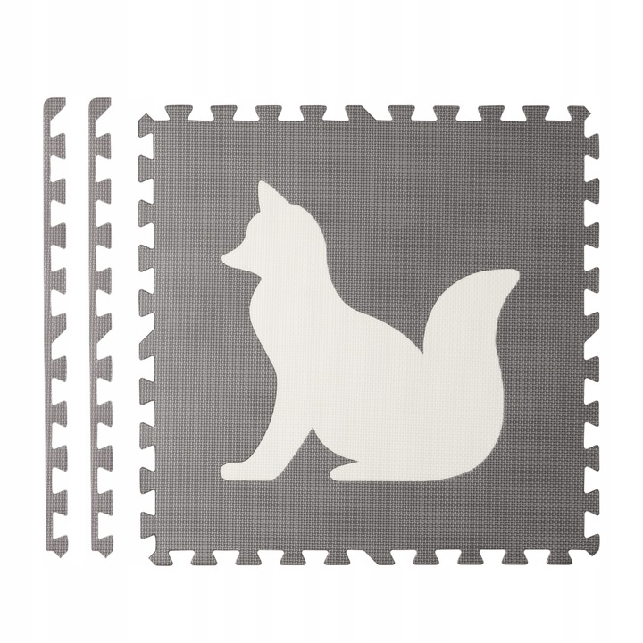 MATA PIANKOWA EVA ZWIERZĄTKA DUŻE PUZZLE 180x120 cm DLA DZIECI RICOKIDS