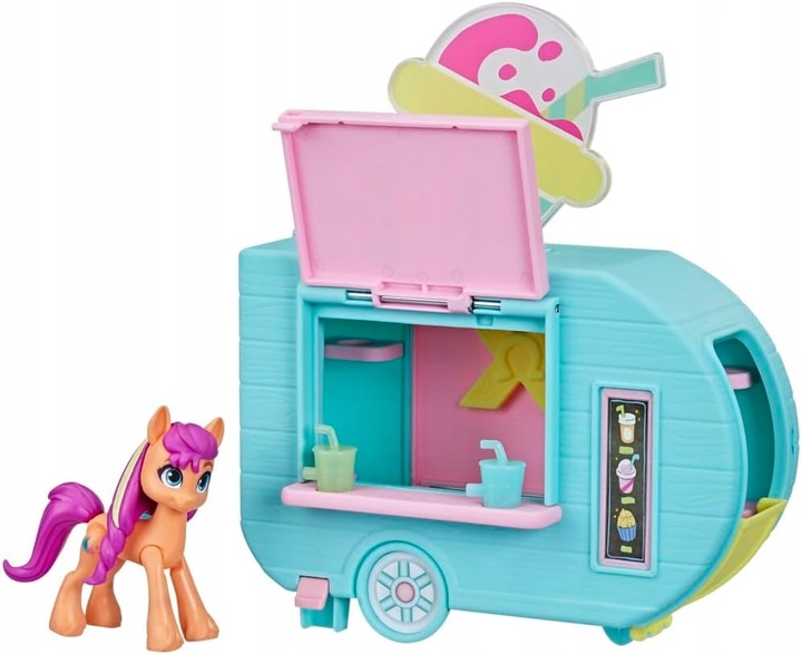 MY LITTLE PONY CIĘŻARÓWKA SMOOTHIE + KUCYK SUNNY zestaw do zabawy