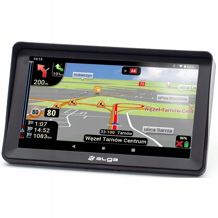 Nawigacja GPS ALGA A7A android 16GB. iGO Primo + NEXTgen PAL TiR /ADR/ TMC
