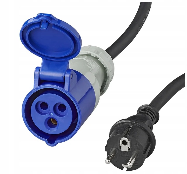 ADAPTER PRZEJŚCIÓWKA CAMPING REDUKCJA CEE NA WTYK