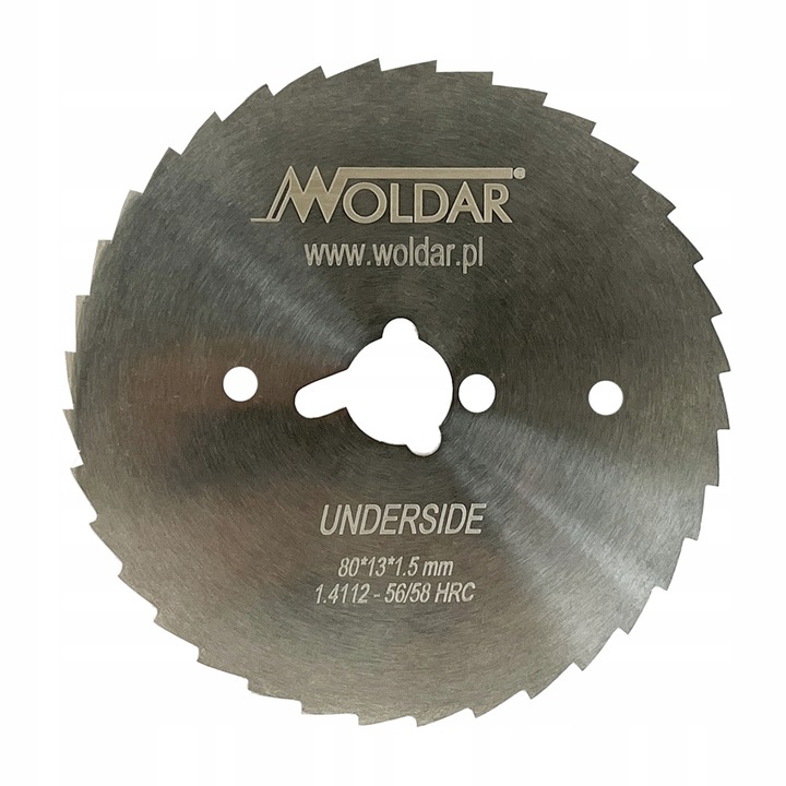 WOLDAR nóż, ostrze zębate POTIS, DEVRAN, CEYLAN, MEGA CUT 80 mm