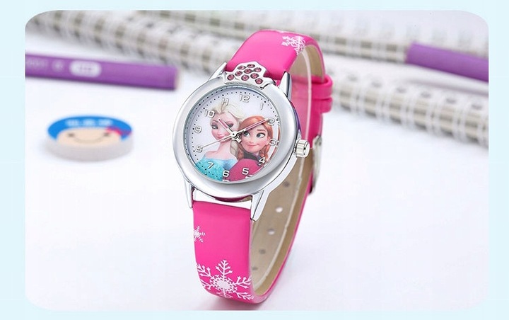 zegarek dziecięcy FROZEN ELSA dla dziewczynki dzieci dziecka KRAINA LODU