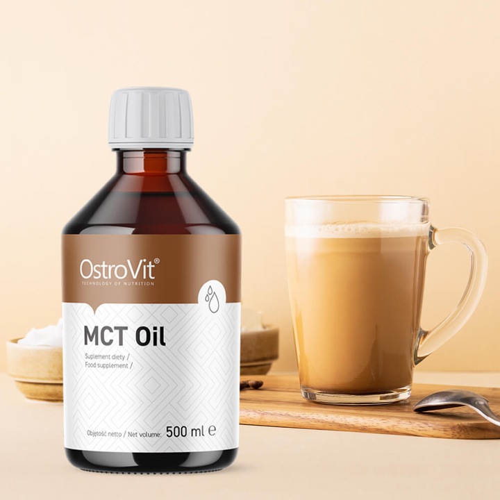 OstroVit MCT Oil 500 ml x2 DOBRE KWASY REDUKCJA Olej MCT C8 C10 Keto