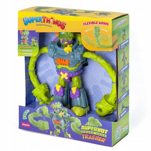 SuperThings TRASHER Superbot Power Arms Robot Super Zings