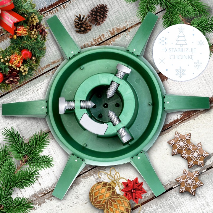 STOJAK CHOINKOWY POD CHOINKĘ PODSTAWKA NA CHOINKĘ DRZEWKO DO 3,3 M