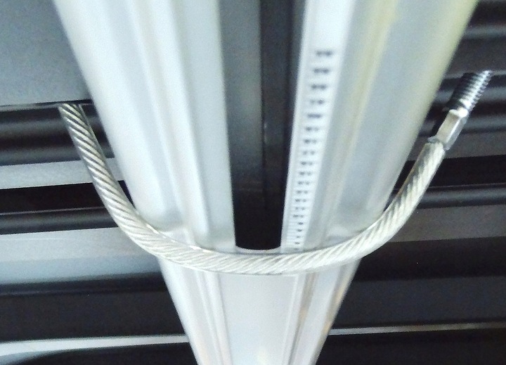 BOX DACHOWY INTER PACK STELLA 480 KEVLAR CZARNY FLEXI FIT do każdej belki