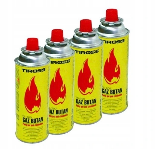 Kuchenka turystyczna +GAZ x 4 szt. TS-265 PIKNIK KAMPING PLENER