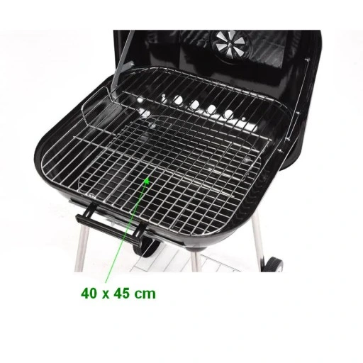 KOMPLET GRILL WĘGLOWY I PODPAŁKA 32 KOSTKI PIKNIK