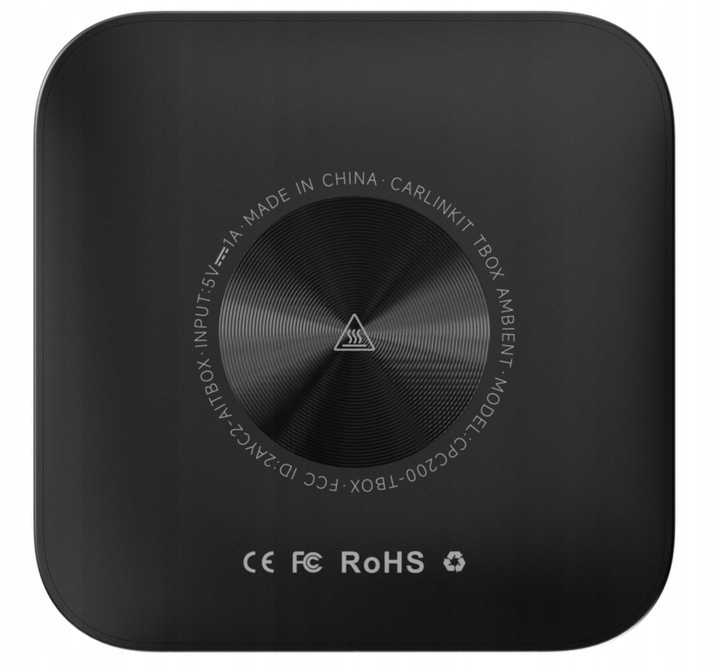 CARLINKIT TBOX AMBIENT RGB 8/128 GB APPLE CARPLAY ANDROID AUTO CARLINK SIM