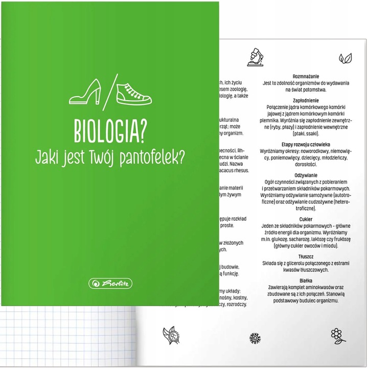 ZESTAW 10 ZESZYTÓW PRZEDMIOTOWYCH ZE ŚCIĄGĄ 60k A5 klasa 7-8 + ZAKŁADKA