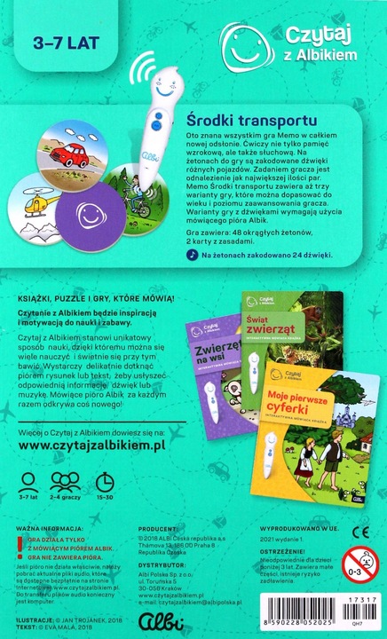 ALBIK MEMO - TRANSPORT [KSIĄŻKA]