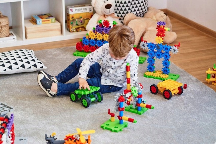 Klocki Korbo konstrukcyjne Basic 120 el. 1404