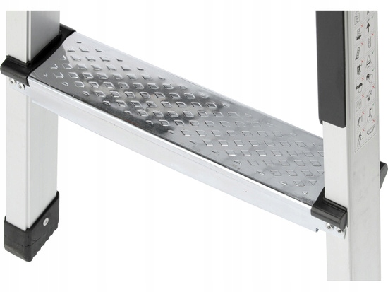 PODEST ROBOCZY SKŁADANY POMOST MONTAŻOWY ALUMINIOWY do 150kg