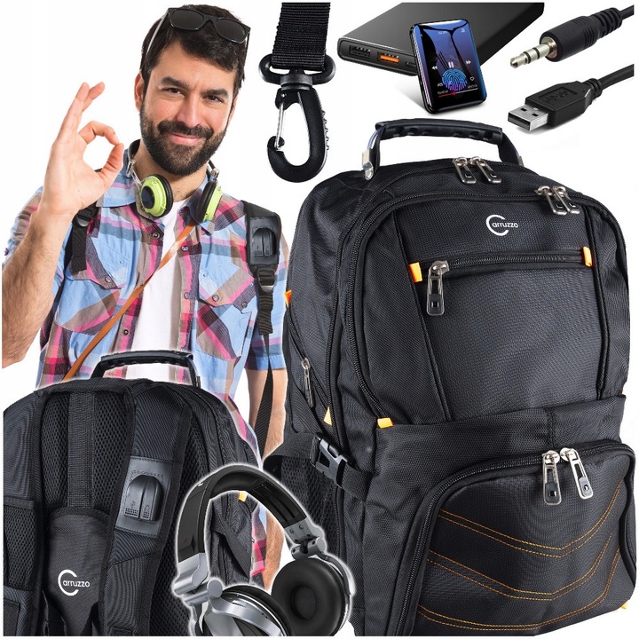 Plecak Na Laptop 17 Cali Turystyczny Militarny Trekkingowy Wodoodporny