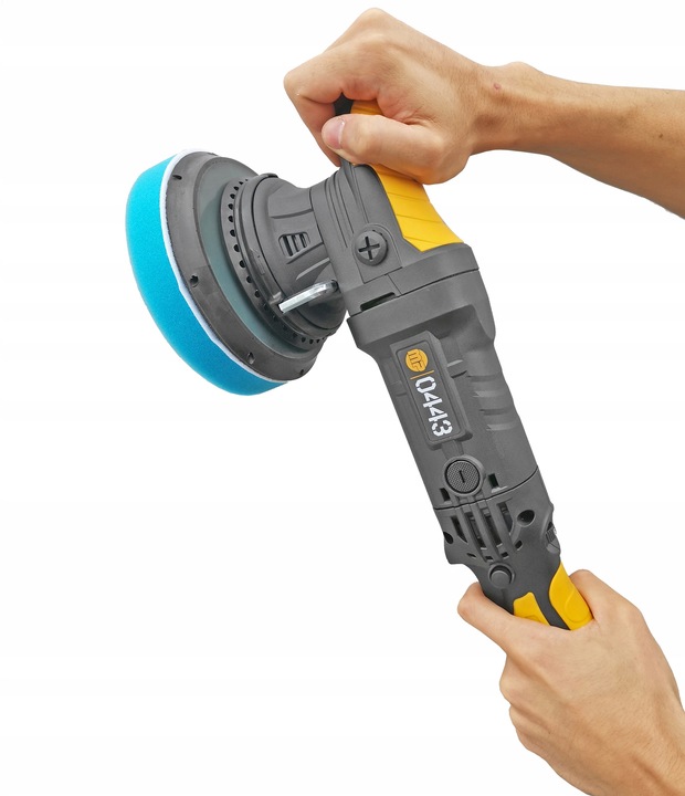 POLERKA SAMOCHODOWA OSCYLACYJNA DUAL ACTION SKOK 21MM 1500W +3 GĄBKI MP0443