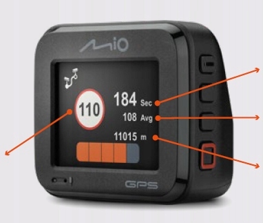 WIDEOREJESTRATOR MIO MIVUE C595W KAMERA SAMOCHODOWA HDR Wifi GPS + 64GB