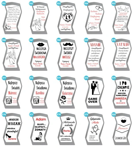 KARAFKA + 6 SZKLANEK DO WHISKY Z GRAWEREM PREZENT