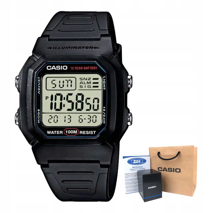Zegarek Casio W-800H-1AVES