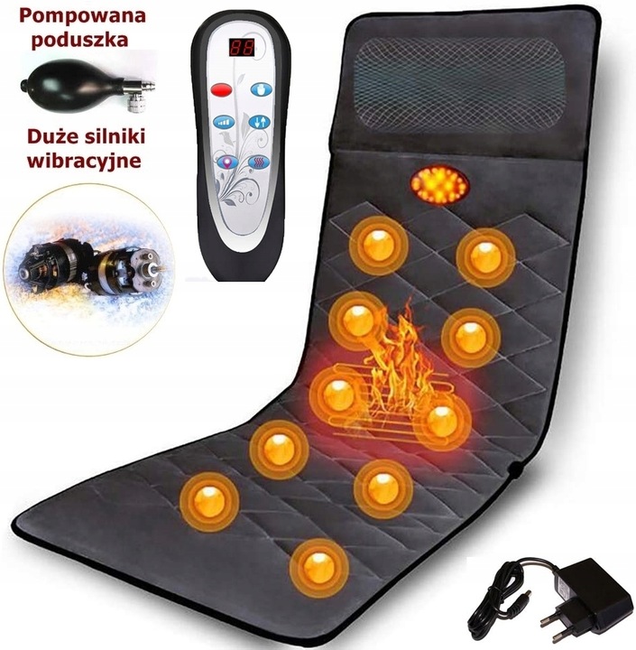 Materac masujący mata masująca shiatsu do masażu