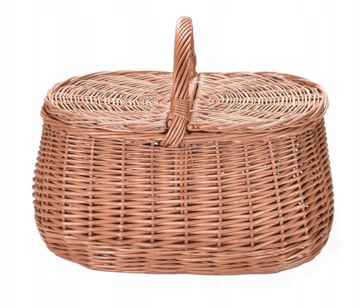 Kosz piknikowy z wikliny koszyk na piknik prezent