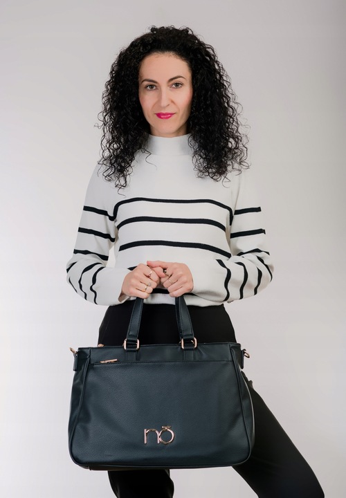 Elegancka Damska TORBA NA LAPTOPA Tableta Dokumenty NOBO Aktówka A4
