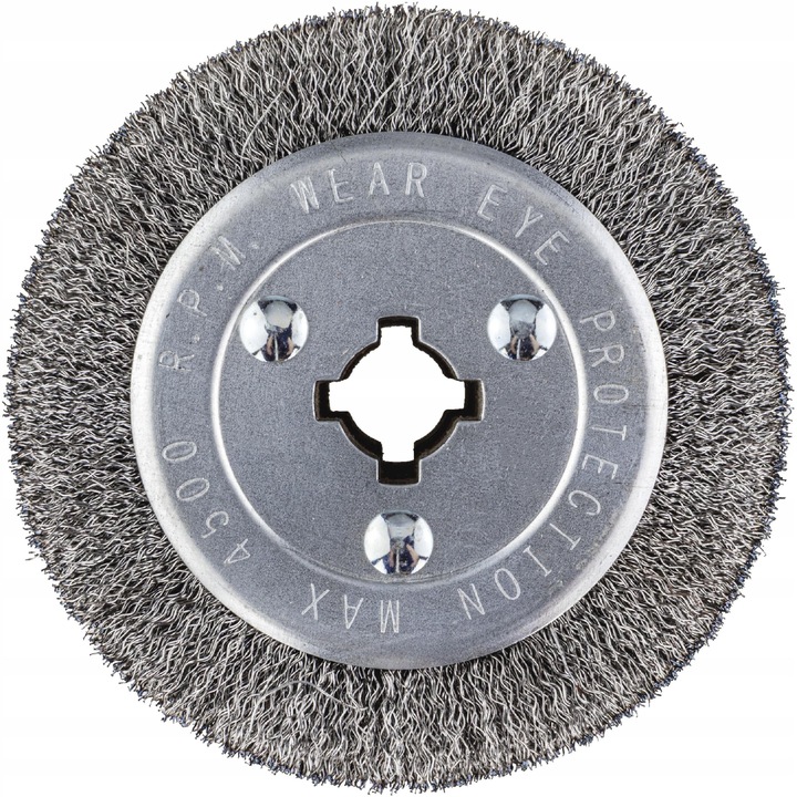 SZCZOTKA DRUCIANA WALCOWA SATYNIARKI SZLIFIERKI 120X100 DREWNA METALU RDZY