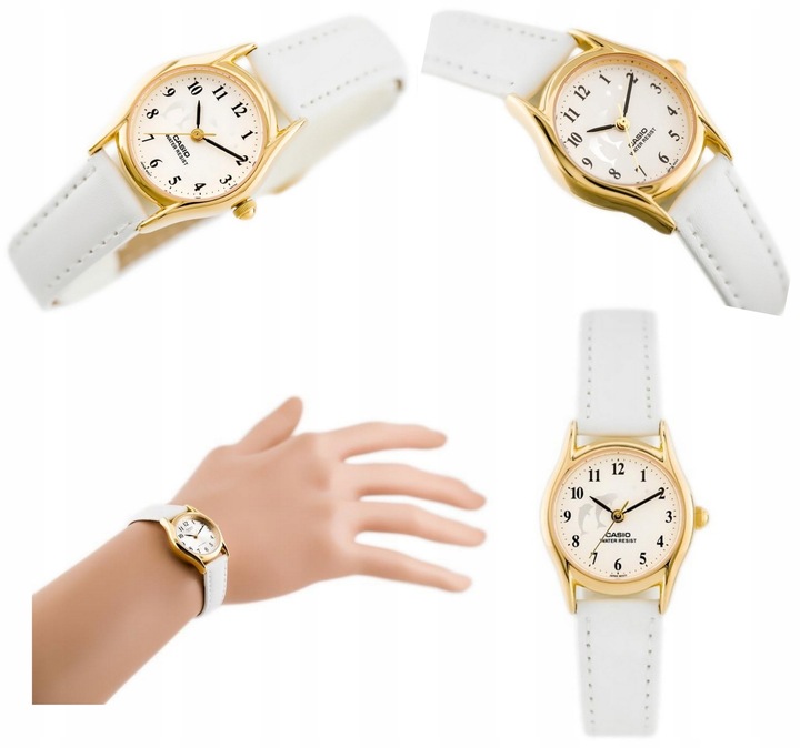 Zegarek CASIO dla dziewczynki NA KOMUNIĘ cyfry +BOX+GRAWER +TOREBKA