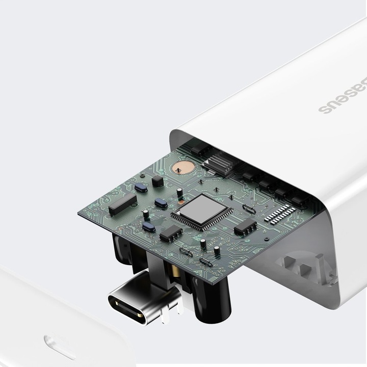 BASEUS SZYBKA ŁADOWARKA SIECIOWA MOCNA ZASILACZ USB-C TYPE-C QC 3.0 PD 20W
