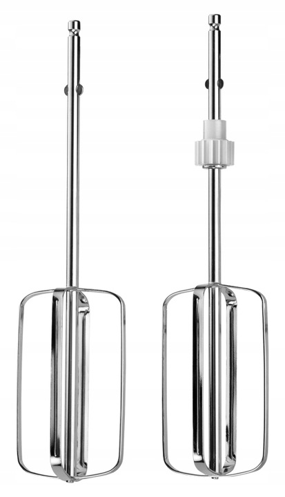 Mikser ręczny 2 misy obrotowe zestaw czarny MPM MMR-22Z/C 750W