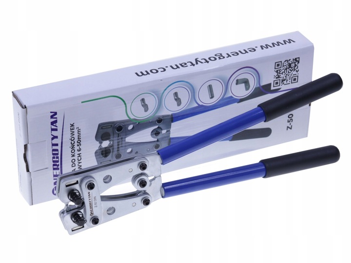 ZACISKARKA PRASKA DO KABLI TULEJEK PRZEWODÓW 6-50