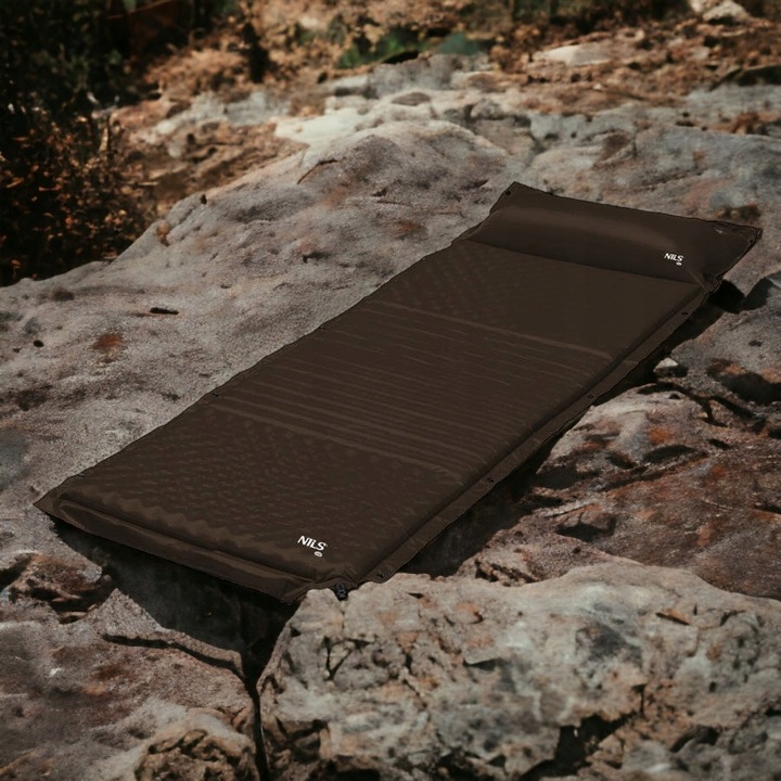 Mata samopompująca NILS CAMP NC4001 Czarny